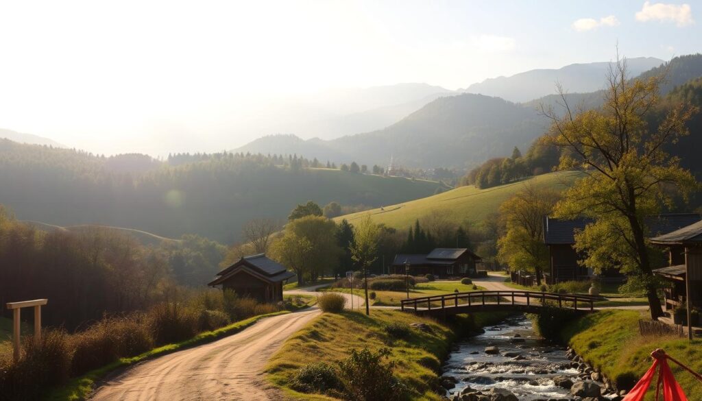 rural Japan landscape